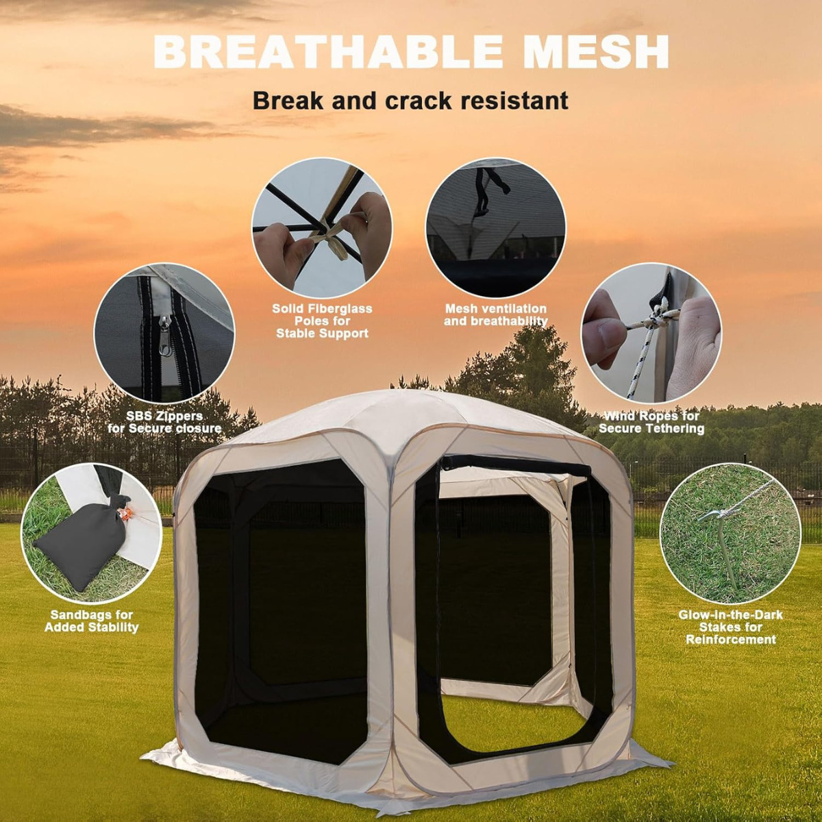 Pop Up Screen Tent